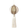 Подвеска HOUSE OF SEASONS, шар с кисточкой, 20*7,5 см, белый 84354